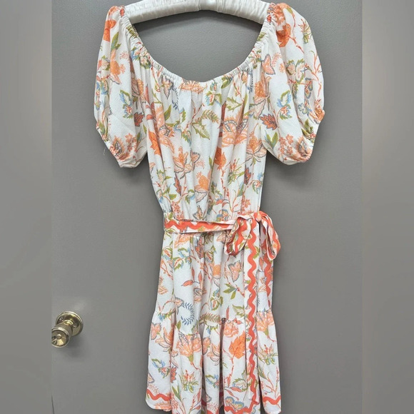 Floral Off The Shoulder Dress - Picture 4 of 4